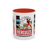 Cult Classic Movie Poster Art Accent Coffee Mug (11, 15oz) - Hercules 1958 - POPvault