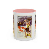 Cult Classic Movie Poster Art Accent Coffee Mug (11, 15oz) - Hot - Rod Girl 1956 - POPvault