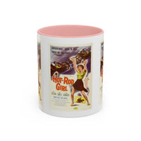 Cult Classic Movie Poster Art Accent Coffee Mug (11, 15oz) - Hot-Rod Girl 1956 - Mug