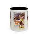 Cult Classic Movie Poster Art Accent Coffee Mug (11, 15oz) - Hot-Rod Girl 1956 - Mug