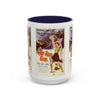 Cult Classic Movie Poster Art Accent Coffee Mug (11, 15oz) - Hot-Rod Girl 1956 - Mug