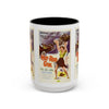 Cult Classic Movie Poster Art Accent Coffee Mug (11, 15oz) - Hot-Rod Girl 1956 - Mug