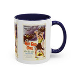 Cult Classic Movie Poster Art Accent Coffee Mug (11, 15oz) - Hot - Rod Girl 1956 - POPvault