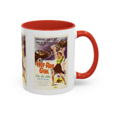 Cult Classic Movie Poster Art Accent Coffee Mug (11, 15oz) - Hot - Rod Girl 1956 - POPvault
