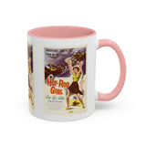 Cult Classic Movie Poster Art Accent Coffee Mug (11, 15oz) - Hot - Rod Girl 1956 - POPvault