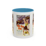 Cult Classic Movie Poster Art Accent Coffee Mug (11, 15oz) - Hot - Rod Girl 1956 - POPvault