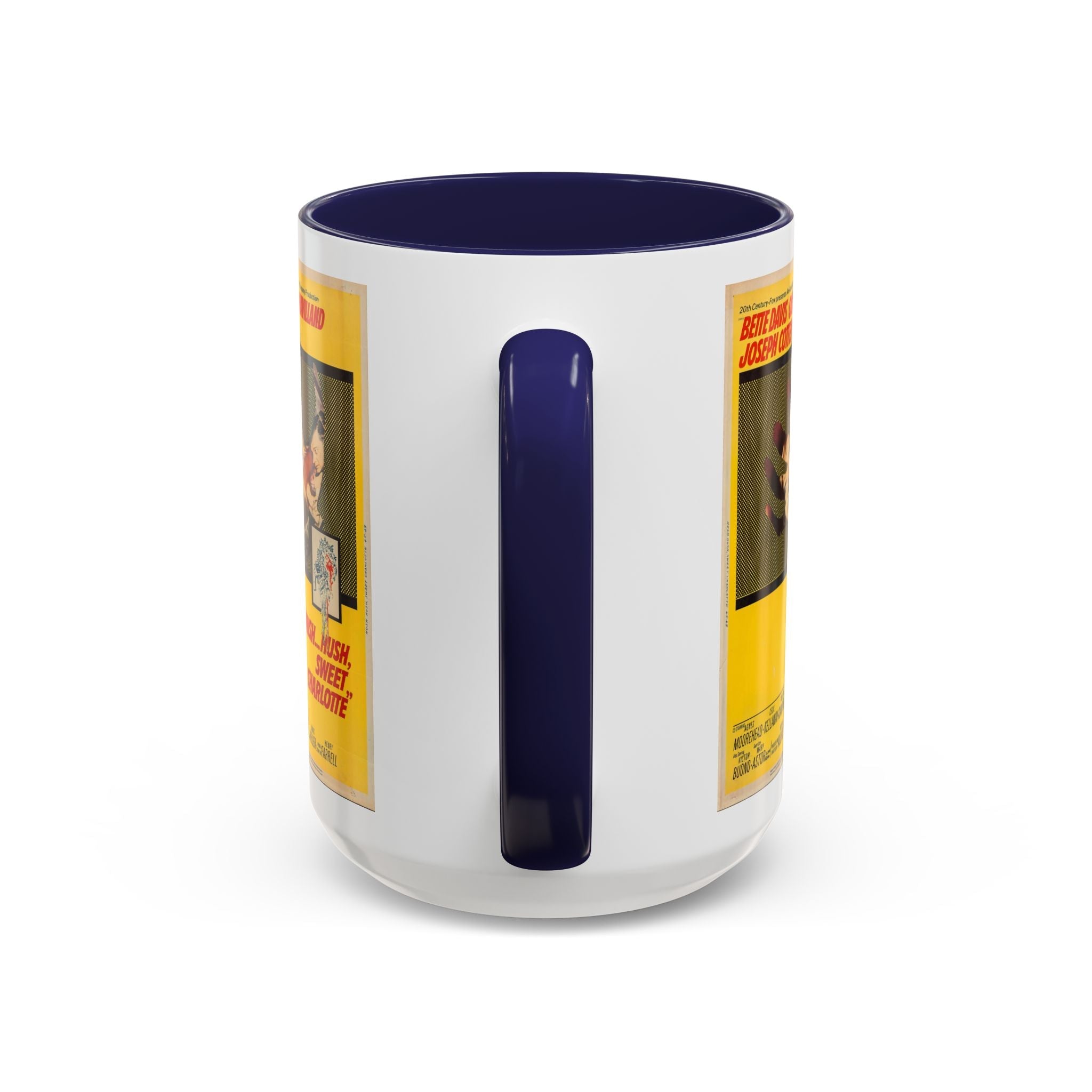 Cult Classic Movie Poster Art Accent Coffee Mug (11, 15oz) - Hush, Hush Sweet Charlotte 1964 - POPvault