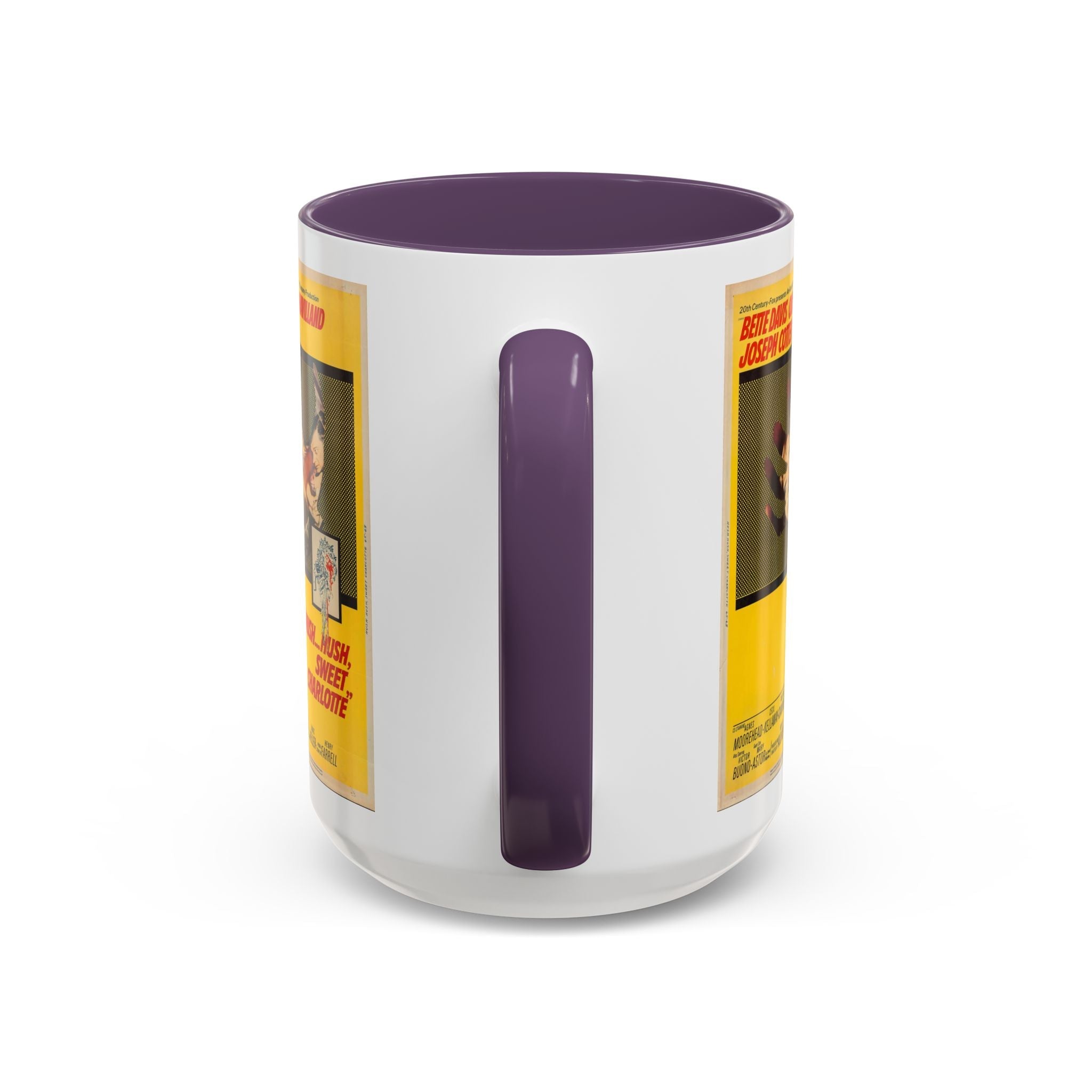 Cult Classic Movie Poster Art Accent Coffee Mug (11, 15oz) - Hush, Hush Sweet Charlotte 1964 - POPvault