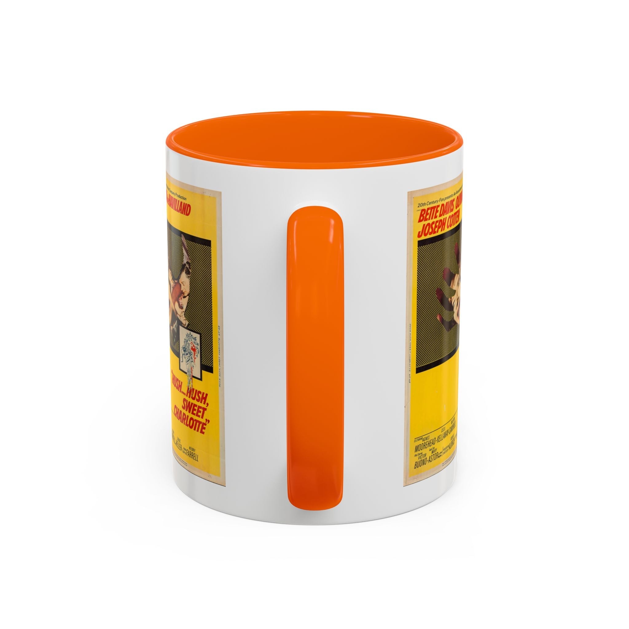 Cult Classic Movie Poster Art Accent Coffee Mug (11, 15oz) - Hush, Hush Sweet Charlotte 1964 - POPvault