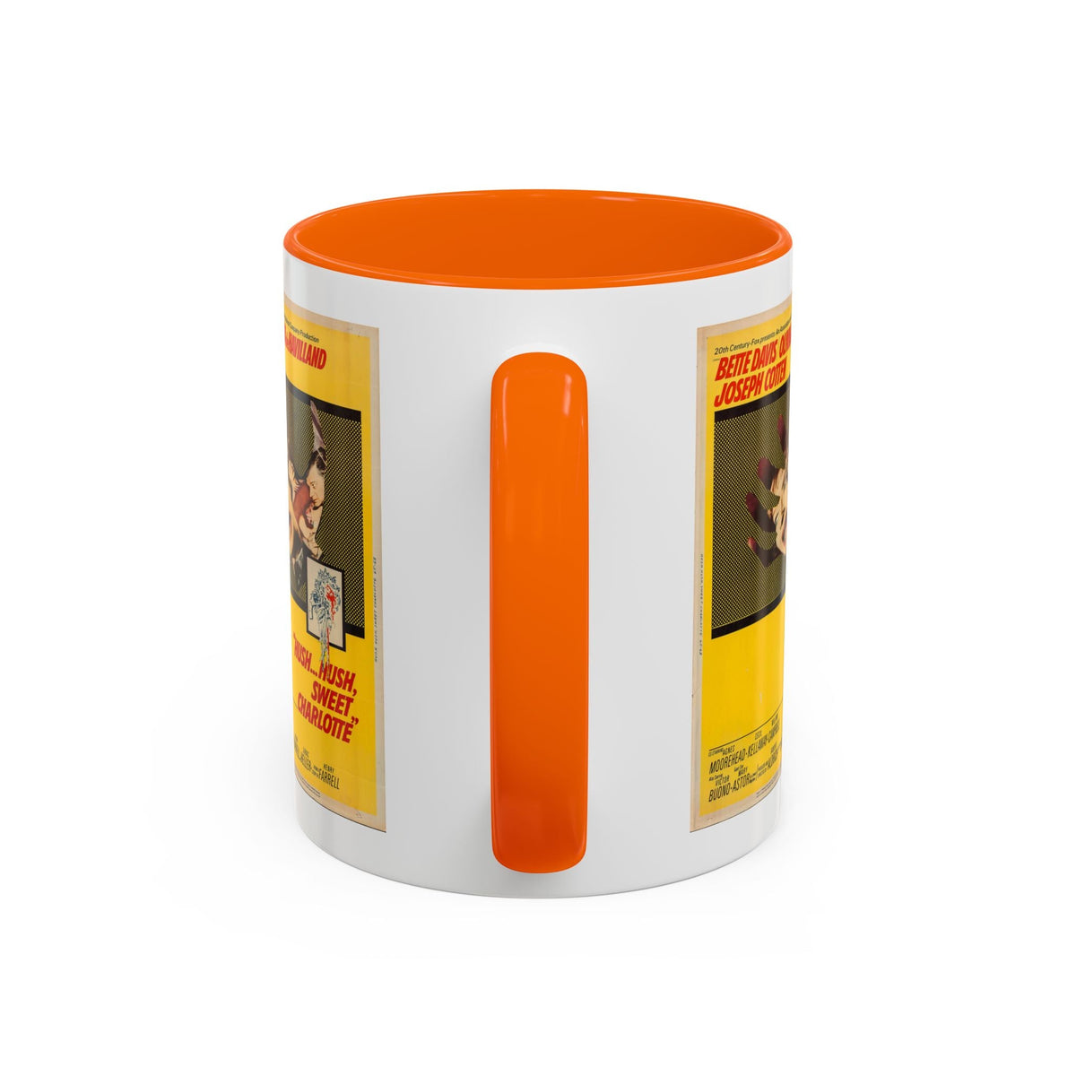 Cult Classic Movie Poster Art Accent Coffee Mug (11, 15oz) - Hush, Hush Sweet Charlotte 1964 - Mug