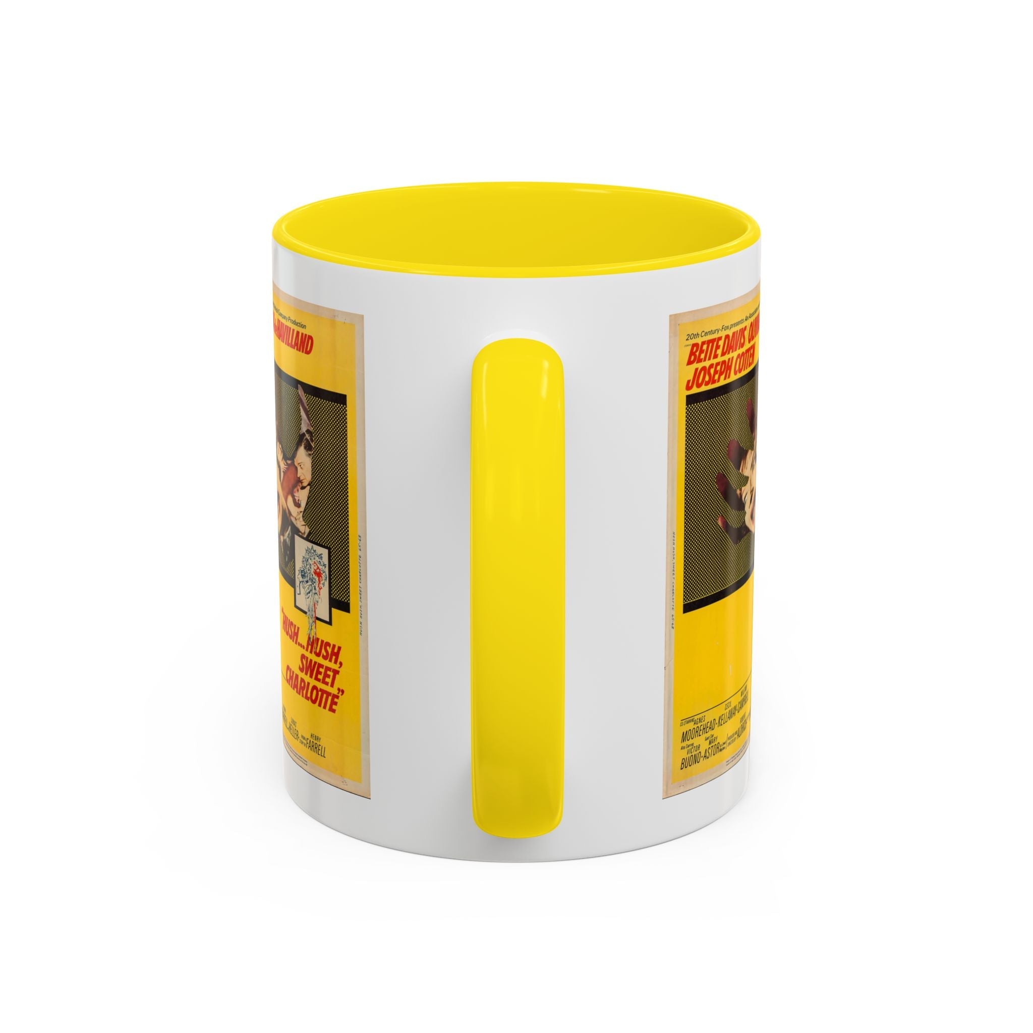Cult Classic Movie Poster Art Accent Coffee Mug (11, 15oz) - Hush, Hush Sweet Charlotte 1964 - POPvault