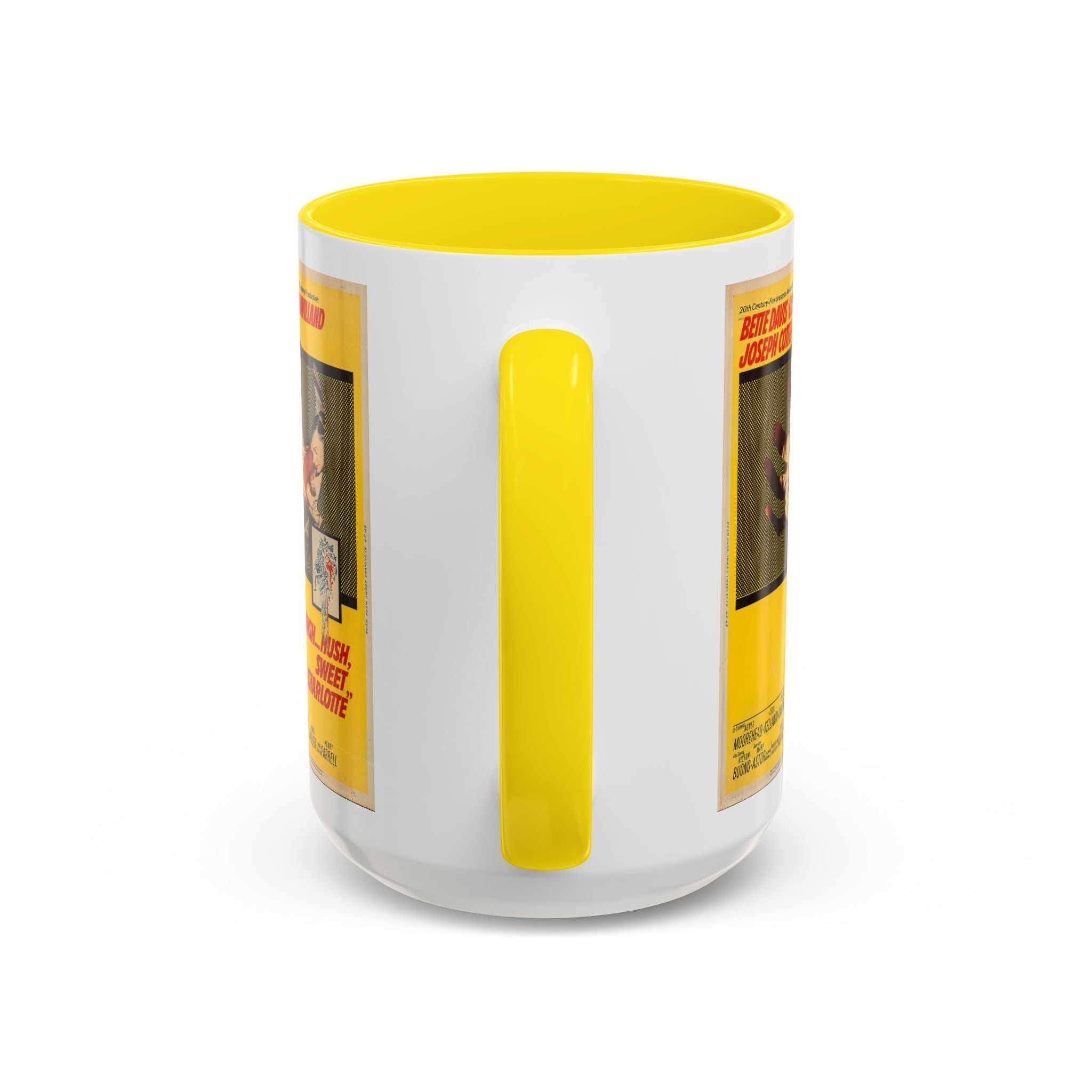 Cult Classic Movie Poster Art Accent Coffee Mug (11, 15oz) - Hush, Hush Sweet Charlotte 1964 - POPvault