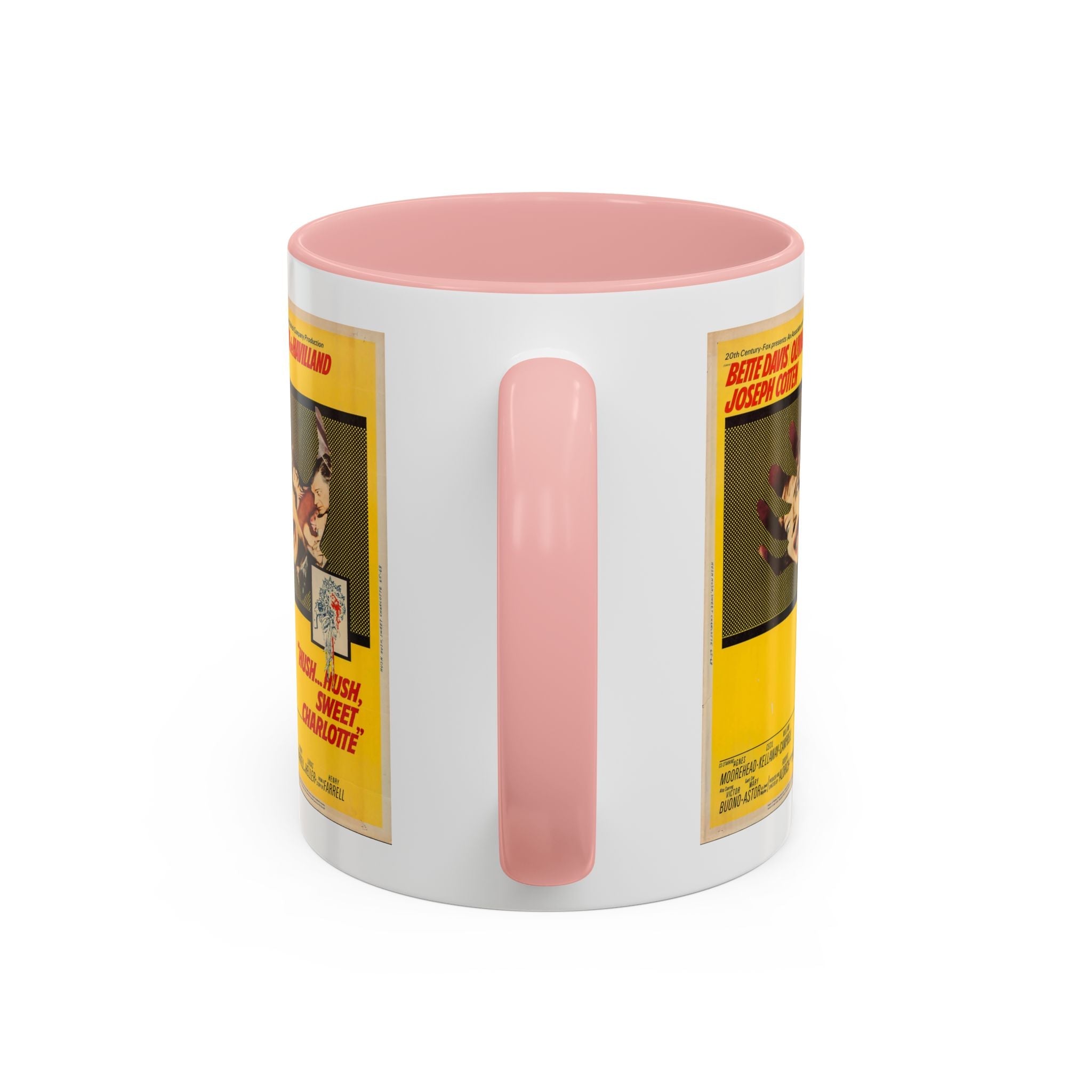 Cult Classic Movie Poster Art Accent Coffee Mug (11, 15oz) - Hush, Hush Sweet Charlotte 1964 - POPvault