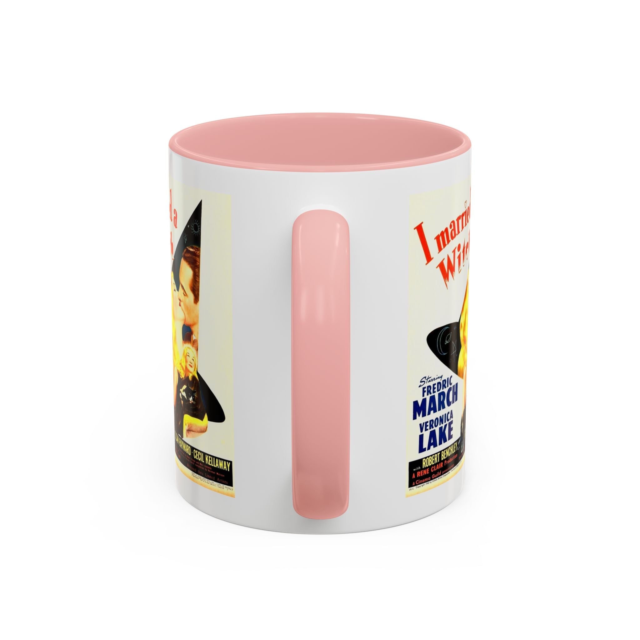 Cult Classic Movie Poster Art Accent Coffee Mug (11, 15oz) - I Married A Witch 1942 - POPvault