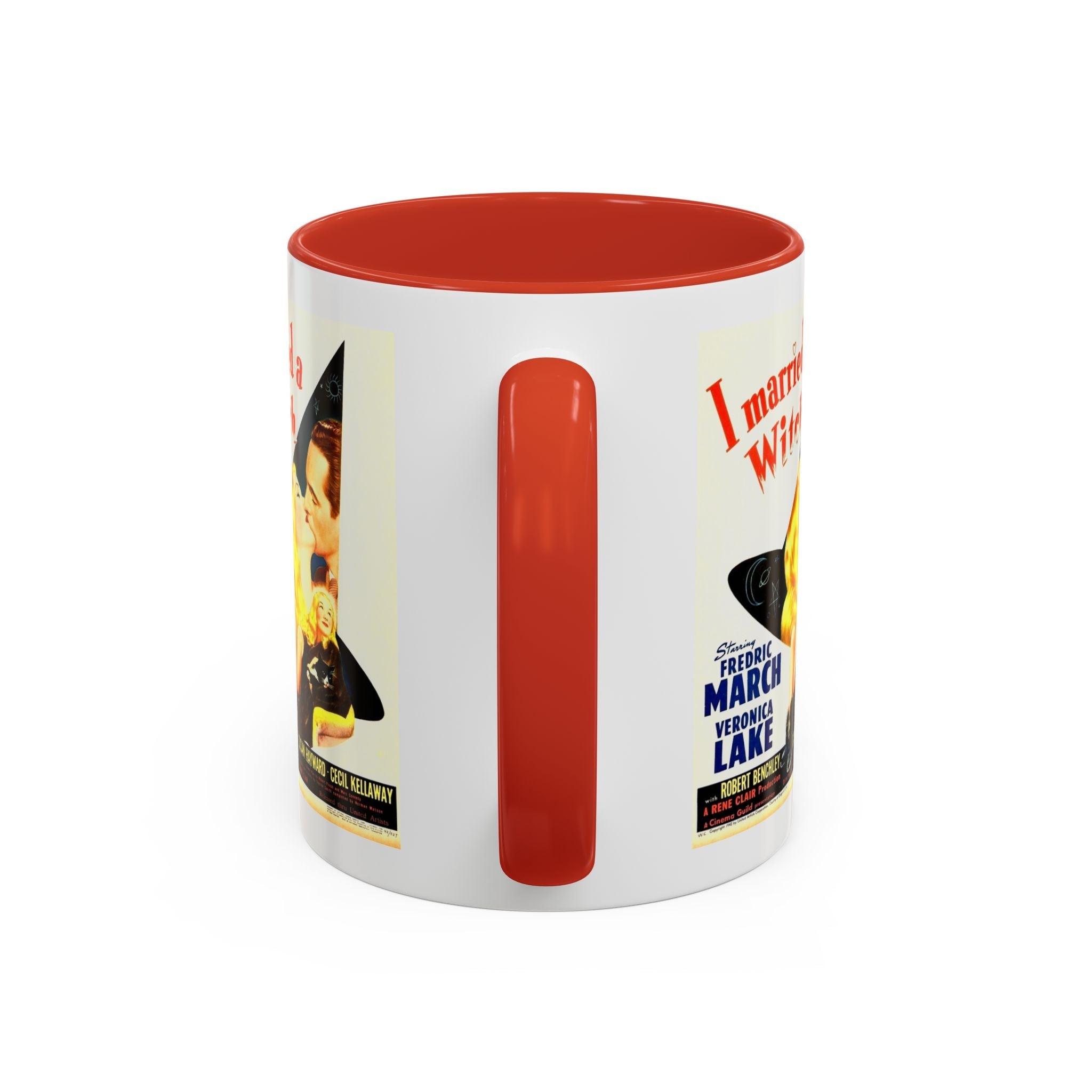 Cult Classic Movie Poster Art Accent Coffee Mug (11, 15oz) - I Married A Witch 1942 - POPvault