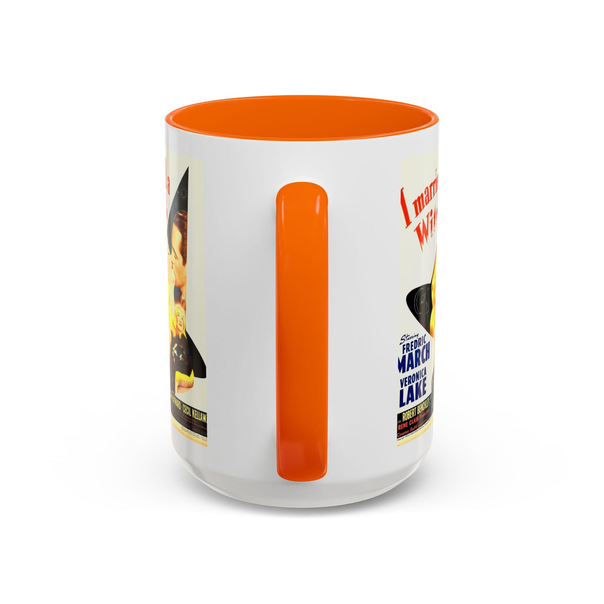 Cult Classic Movie Poster Art Accent Coffee Mug (11, 15oz) - I Married A Witch 1942 - Mug