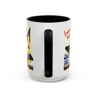 Cult Classic Movie Poster Art Accent Coffee Mug (11, 15oz) - I Married A Witch 1942 - Mug