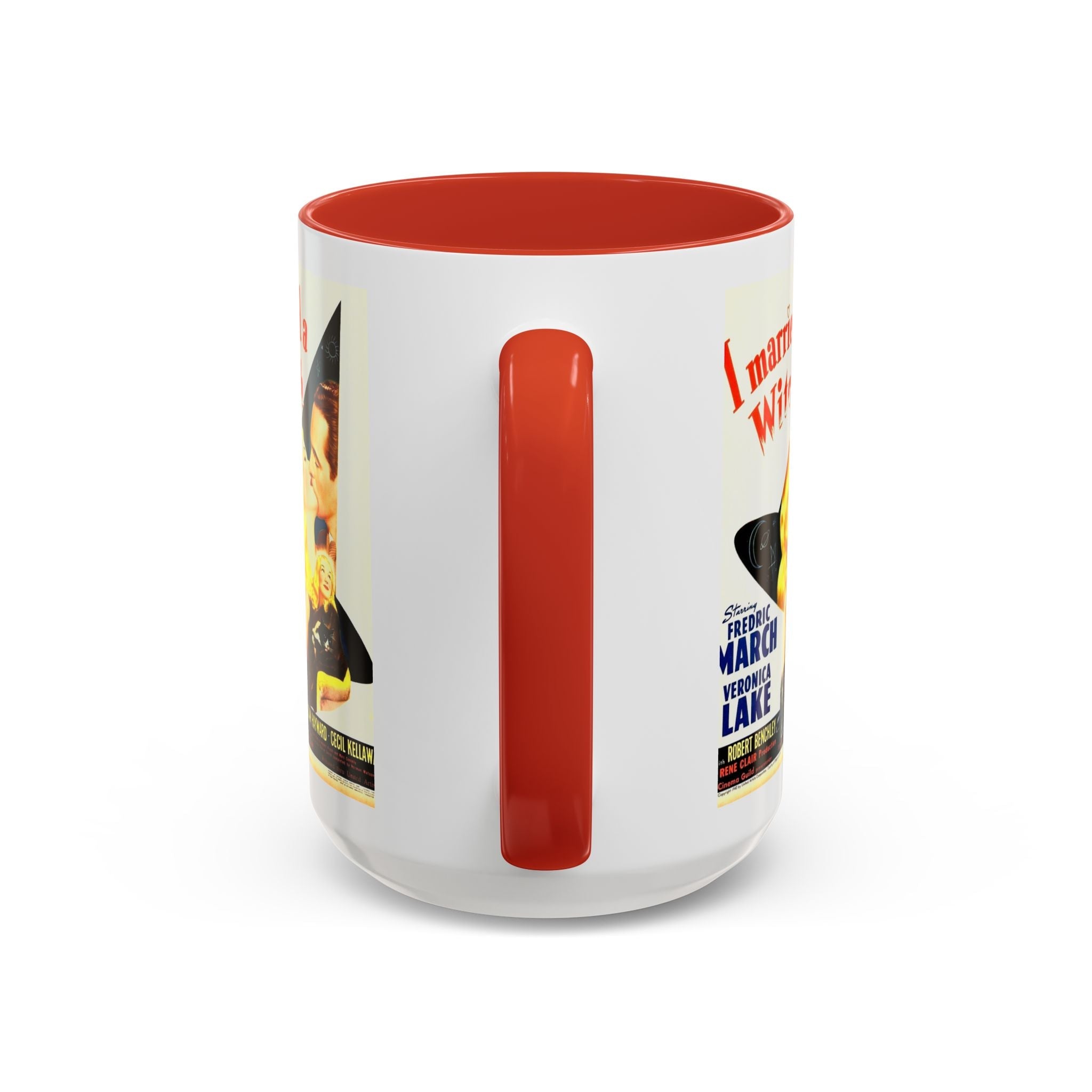 Cult Classic Movie Poster Art Accent Coffee Mug (11, 15oz) - I Married A Witch 1942 - POPvault