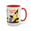 Cult Classic Movie Poster Art Accent Coffee Mug (11, 15oz) - I Married A Witch 1942 - Mug