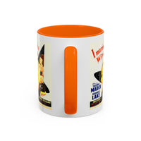 Cult Classic Movie Poster Art Accent Coffee Mug (11, 15oz) - I Married A Witch 1942 - Mug