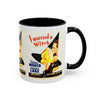 Cult Classic Movie Poster Art Accent Coffee Mug (11, 15oz) - I Married A Witch 1942 - Mug