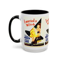 Cult Classic Movie Poster Art Accent Coffee Mug (11, 15oz) - I Married A Witch 1942 - Mug