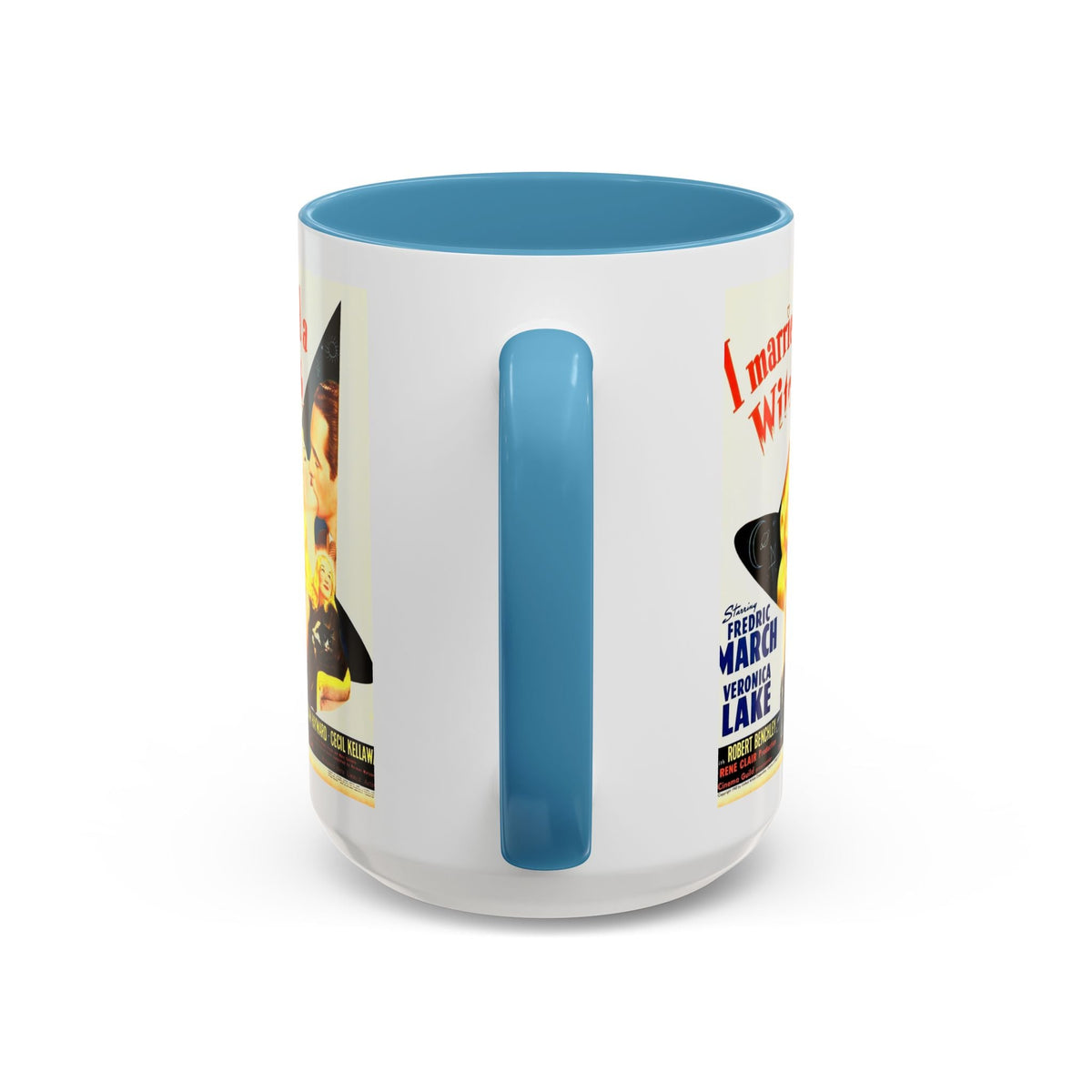 Cult Classic Movie Poster Art Accent Coffee Mug (11, 15oz) - I Married A Witch 1942 - Mug