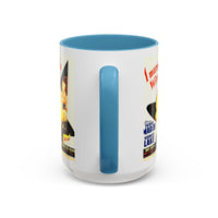 Cult Classic Movie Poster Art Accent Coffee Mug (11, 15oz) - I Married A Witch 1942 - Mug