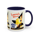 Cult Classic Movie Poster Art Accent Coffee Mug (11, 15oz) - I Married A Witch 1942 - POPvault
