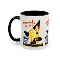 Cult Classic Movie Poster Art Accent Coffee Mug (11, 15oz) - I Married A Witch 1942 - Mug