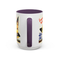 Cult Classic Movie Poster Art Accent Coffee Mug (11, 15oz) - I Married A Witch 1942 - Mug