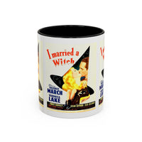 Cult Classic Movie Poster Art Accent Coffee Mug (11, 15oz) - I Married A Witch 1942 - Mug