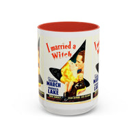 Cult Classic Movie Poster Art Accent Coffee Mug (11, 15oz) - I Married A Witch 1942 - Mug