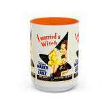 Cult Classic Movie Poster Art Accent Coffee Mug (11, 15oz) - I Married A Witch 1942 - POPvault