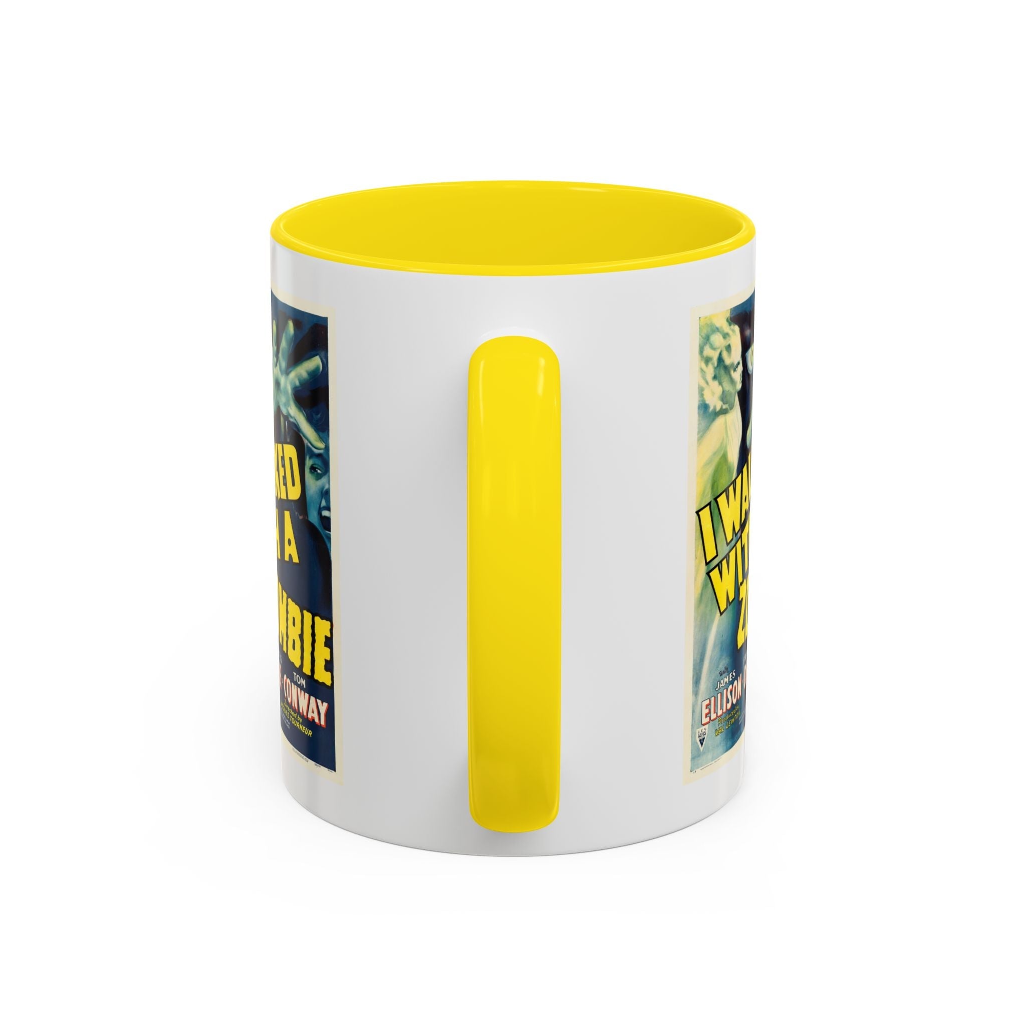 Cult Classic Movie Poster Art Accent Coffee Mug (11, 15oz) - I Walked With A Zombie 1943 - POPvault