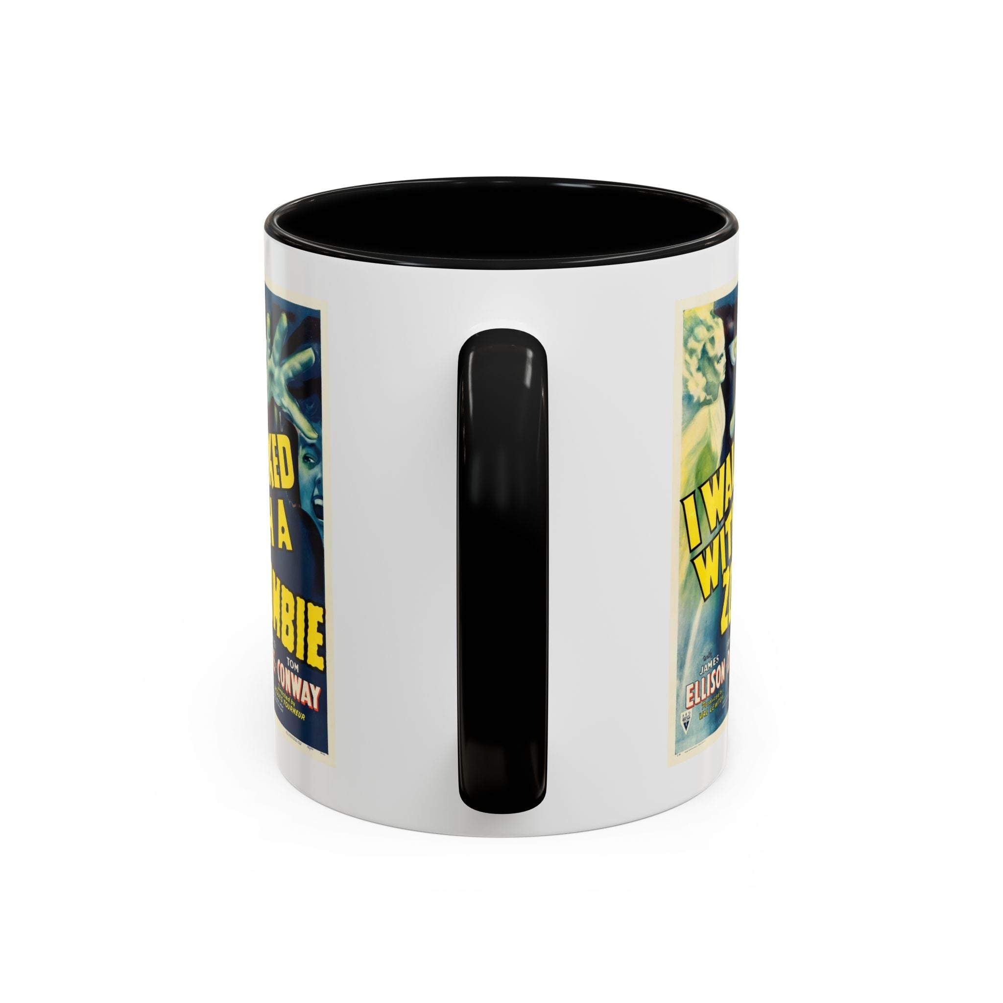 Cult Classic Movie Poster Art Accent Coffee Mug (11, 15oz) - I Walked With A Zombie 1943 - POPvault