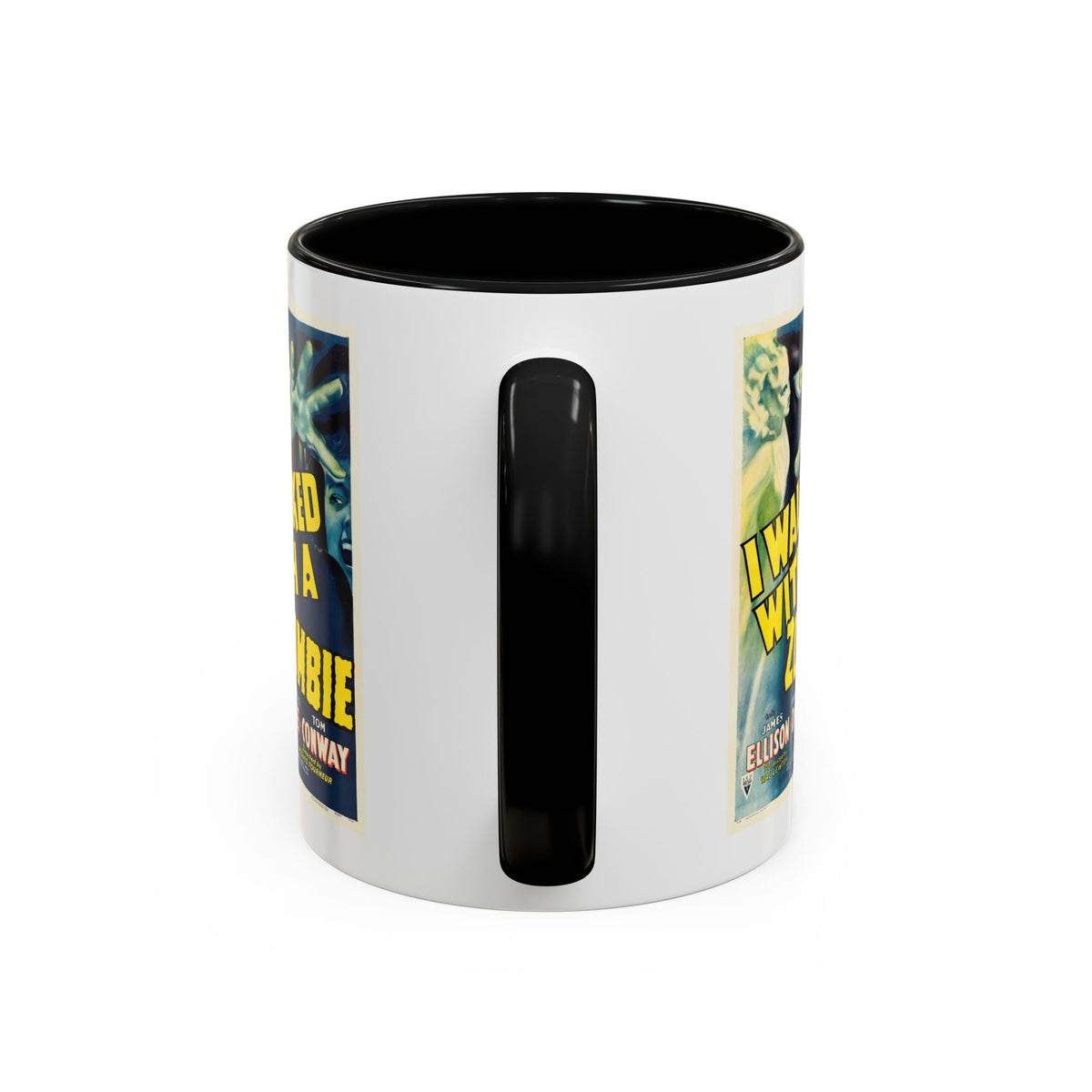 Cult Classic Movie Poster Art Accent Coffee Mug (11, 15oz) - I Walked With A Zombie 1943 - Mug