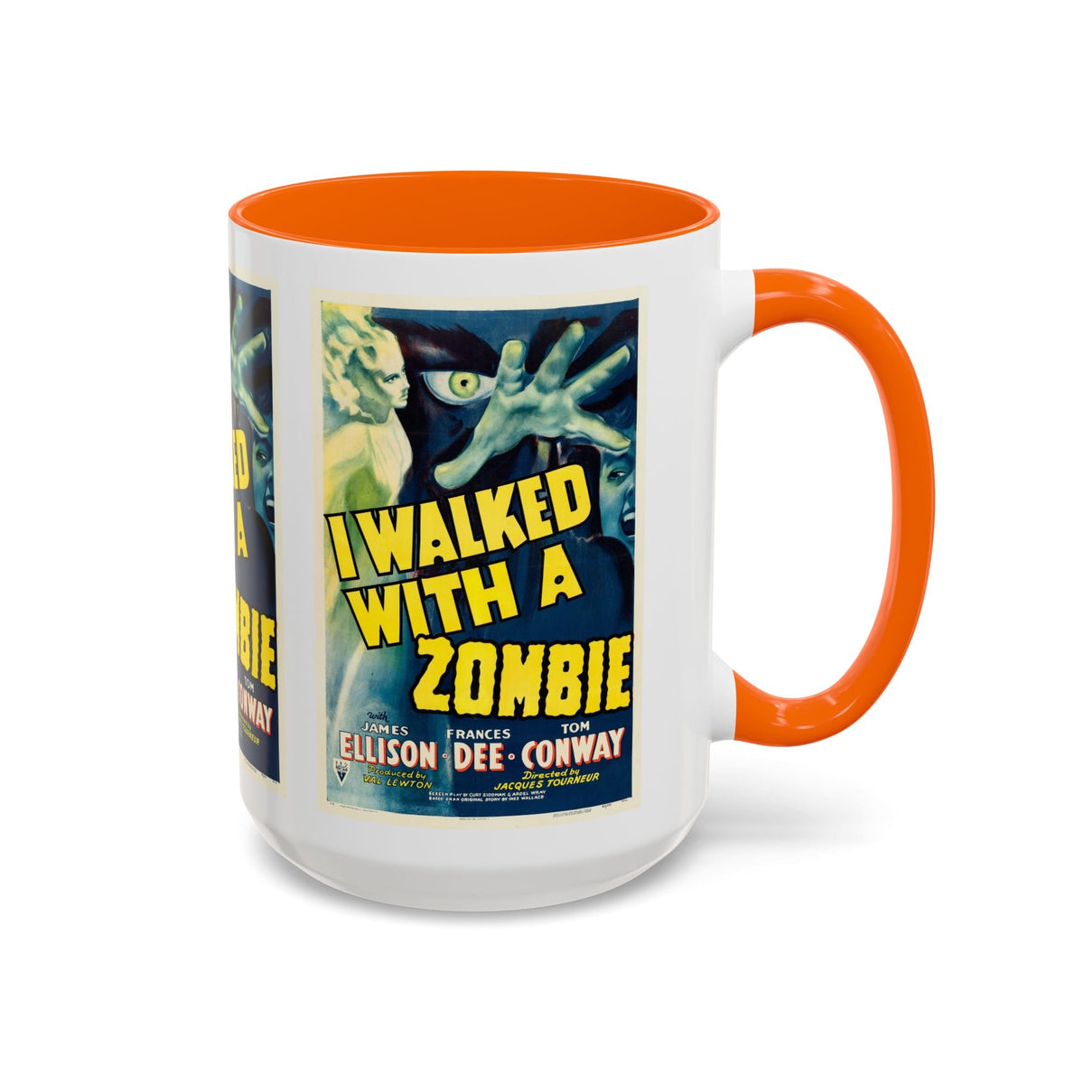 Cult Classic Movie Poster Art Accent Coffee Mug (11, 15oz) - I Walked With A Zombie 1943 - Mug