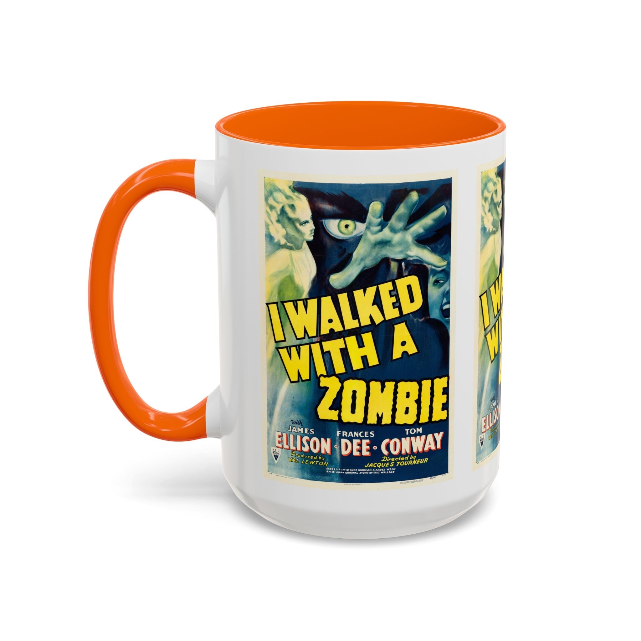 Cult Classic Movie Poster Art Accent Coffee Mug (11, 15oz) - I Walked With A Zombie 1943 - POPvault