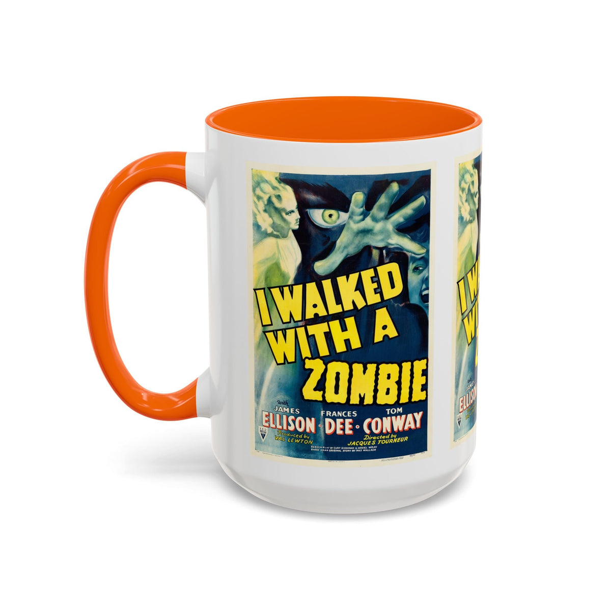 Cult Classic Movie Poster Art Accent Coffee Mug (11, 15oz) - I Walked With A Zombie 1943 - Mug