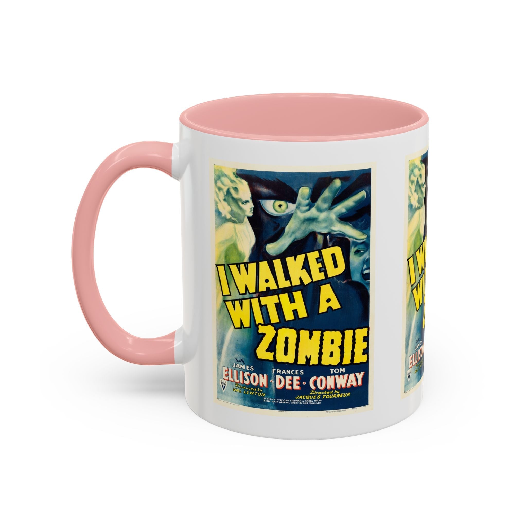 Cult Classic Movie Poster Art Accent Coffee Mug (11, 15oz) - I Walked With A Zombie 1943 - POPvault