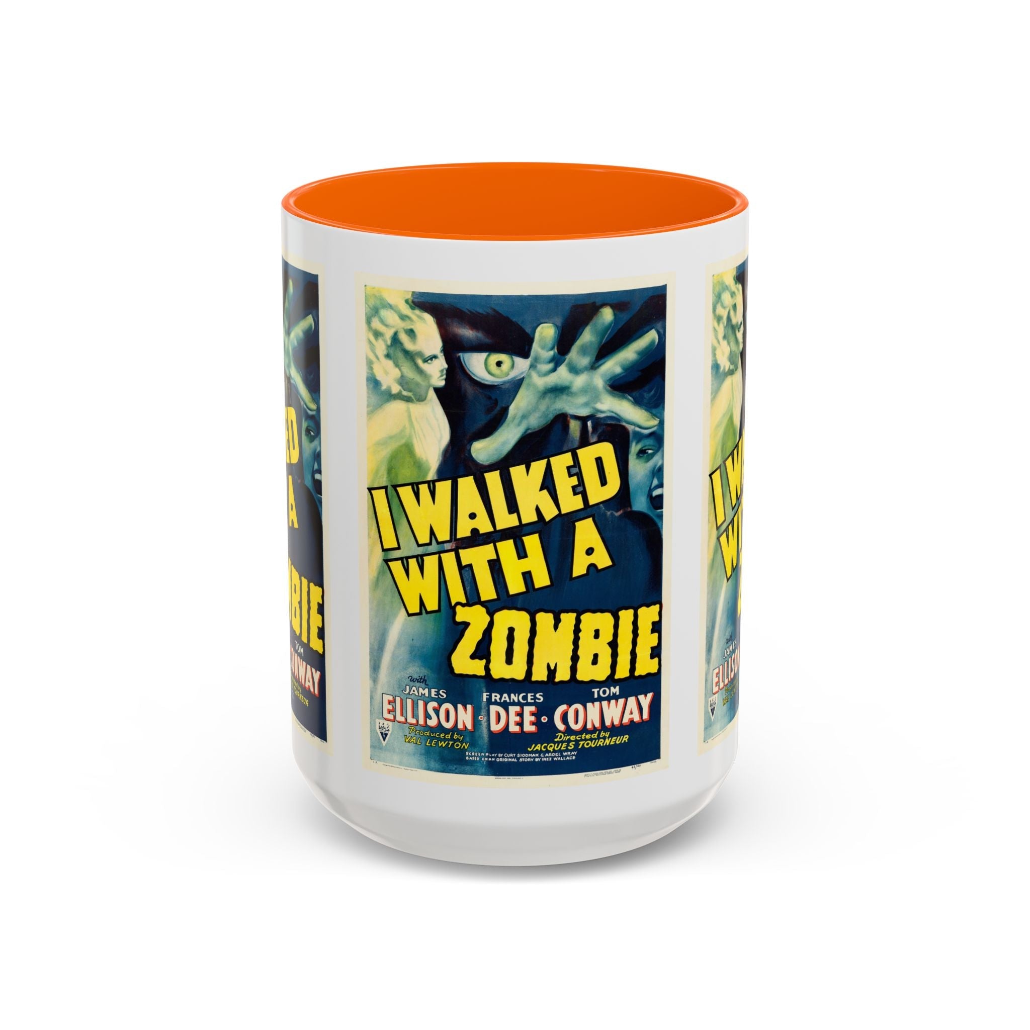 Cult Classic Movie Poster Art Accent Coffee Mug (11, 15oz) - I Walked With A Zombie 1943 - POPvault
