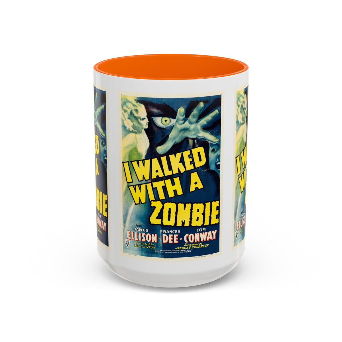 Cult Classic Movie Poster Art Accent Coffee Mug (11, 15oz) - I Walked With A Zombie 1943 - Mug