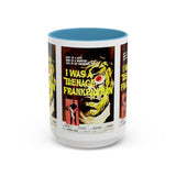 Cult Classic Movie Poster Art Accent Coffee Mug (11, 15oz) - I Was A Teenage Frankenstein 1957 - POPvault