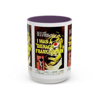 Cult Classic Movie Poster Art Accent Coffee Mug (11, 15oz) - I Was A Teenage Frankenstein 1957 - Mug