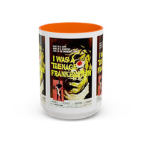 Cult Classic Movie Poster Art Accent Coffee Mug (11, 15oz) - I Was A Teenage Frankenstein 1957 - Mug