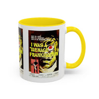 Cult Classic Movie Poster Art Accent Coffee Mug (11, 15oz) - I Was A Teenage Frankenstein 1957 - Mug