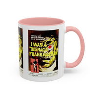 Cult Classic Movie Poster Art Accent Coffee Mug (11, 15oz) - I Was A Teenage Frankenstein 1957 - Mug