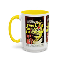 Cult Classic Movie Poster Art Accent Coffee Mug (11, 15oz) - I Was A Teenage Frankenstein 1957 - Mug
