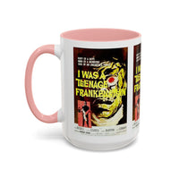 Cult Classic Movie Poster Art Accent Coffee Mug (11, 15oz) - I Was A Teenage Frankenstein 1957 - Mug